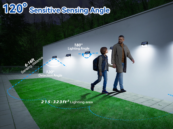 solar lights outdoor motion sensor