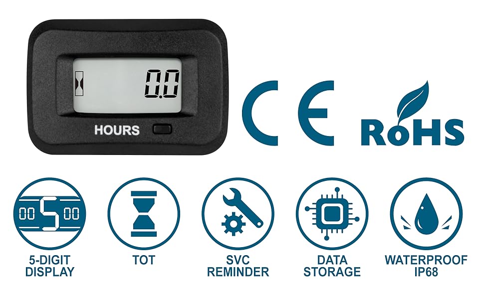 digital hour meter