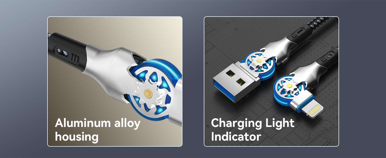 right angle lightning cable