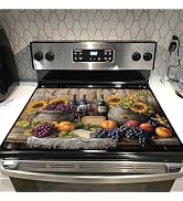 Glass Stove top Cover 28"x 20", Stove Top Covers for Electric Stove, Flat Range Mat for Glass Coo...