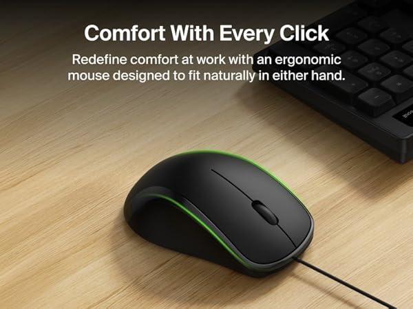 Belkin Connect Wired Keyboard and Mouse Combo