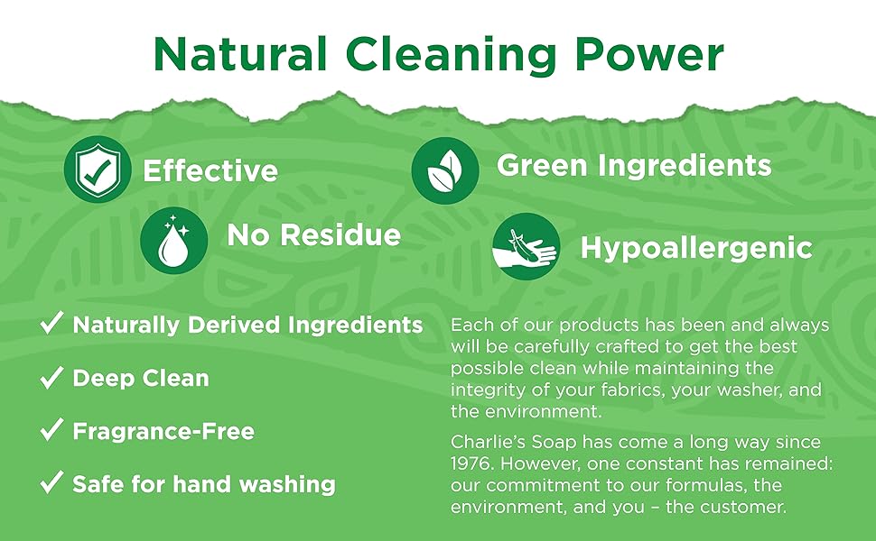 charlies soap laundry powder detergent