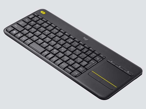 k400 plus wireless keyboard with touchpad