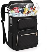 Backpack Cooler Insulated Leak Proof, Lightweight Soft Sided Cooler Backpack for Men Women, Water...