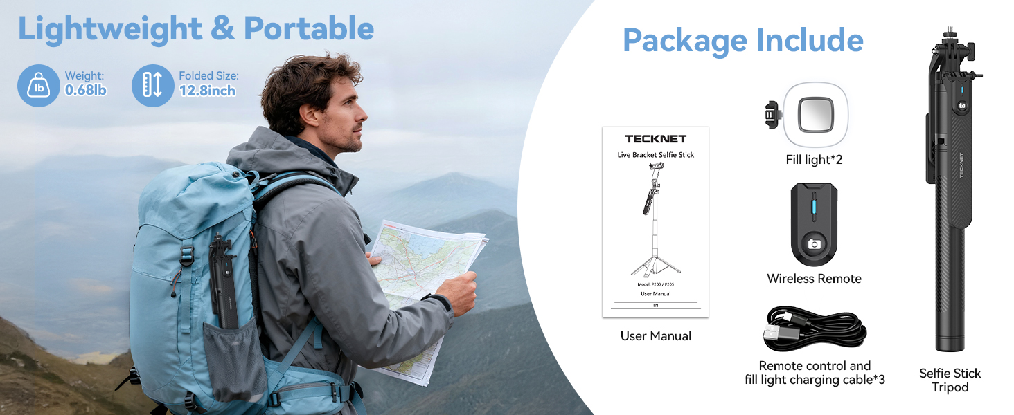 travel tripod for iphone