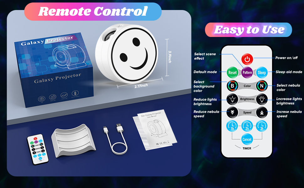 kids night light projector