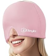 Migraine Relief Cap, All Around Gel Covered Reusable Headache Relief Cap, Black Migraine Cap for ...
