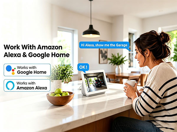 Works with Alexa and Google