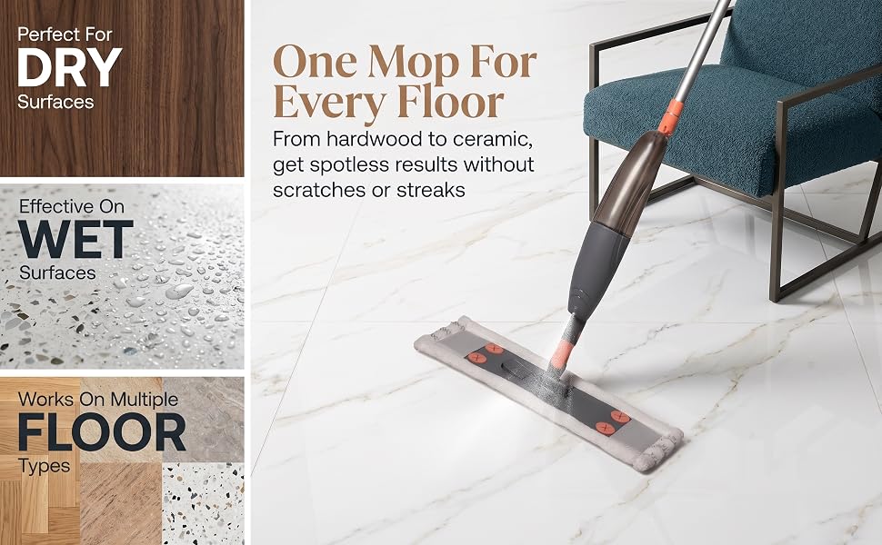 R REVA Spray Mop