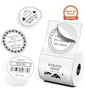 M110 Label 1.96" x 1.96" (50x50 mm), Compatible with Label Maker M110/ M100/ M220/ N20/ M120//M42...