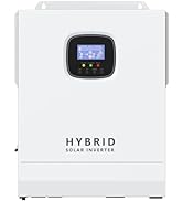 Y&amp;H 5000W Solar Inverter 48VDC to 120VAC Pure Sine Wave Hybrid Inverter UL1741 with 80A MPPT Sola...