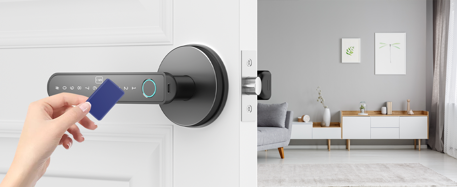 fingerprint door handle