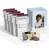 HPRT 2"x3" One-piece Photo Paper and Color Ribbon Cartridge Refill (20 Sheets), Compatible with H...