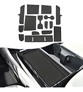 SXCY for 2025 2026 Hyundai Tucson Cup Holder Inserts Liner [Full Wire Button Console Only] 2025 2...
