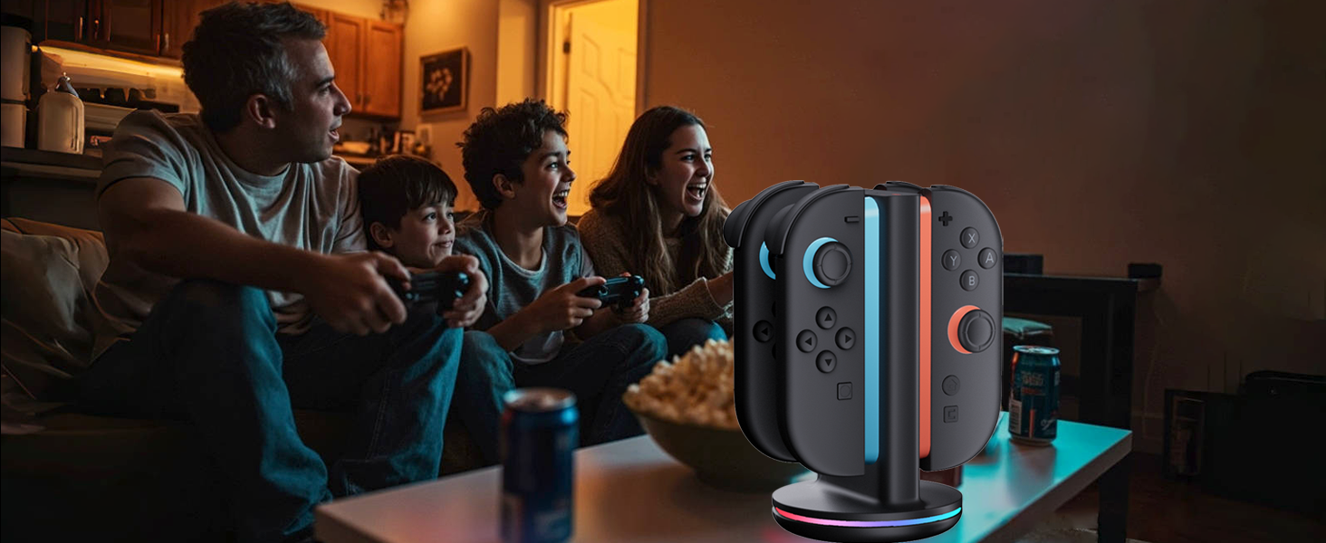 Charging Dock For Switch jovcon 2