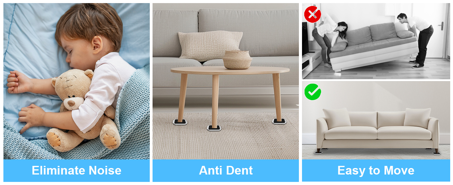 New Upgrade Furniture Sliders