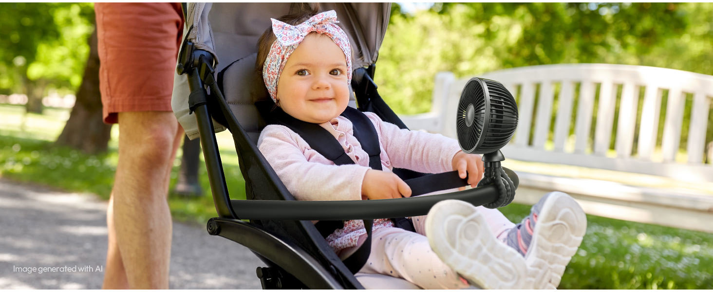 stroller fan