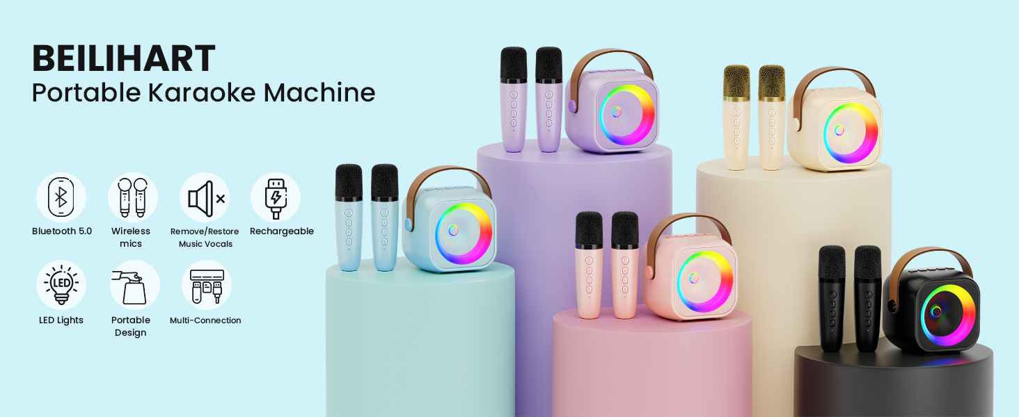 BEILIHART Karaoke Machine