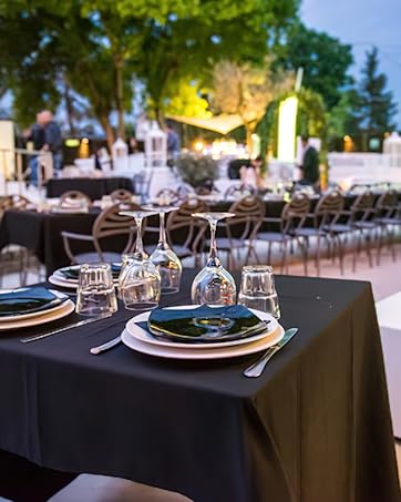 black Tablecloths