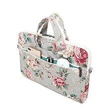 Grey rose laptop shoulder