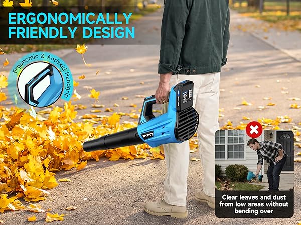 Lightweight leaf blower