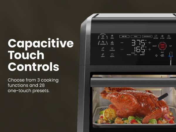 Capacitive touch controls