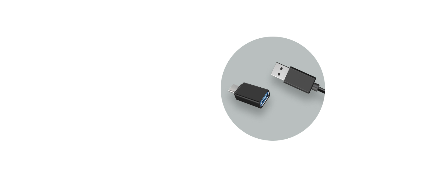 USB adapter, speaker