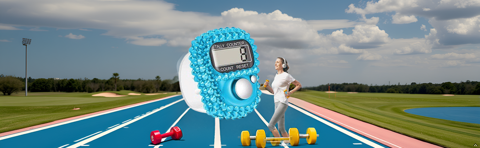 A golf course with a lush green fairway and a clear blue sky, showcasing the product in use.