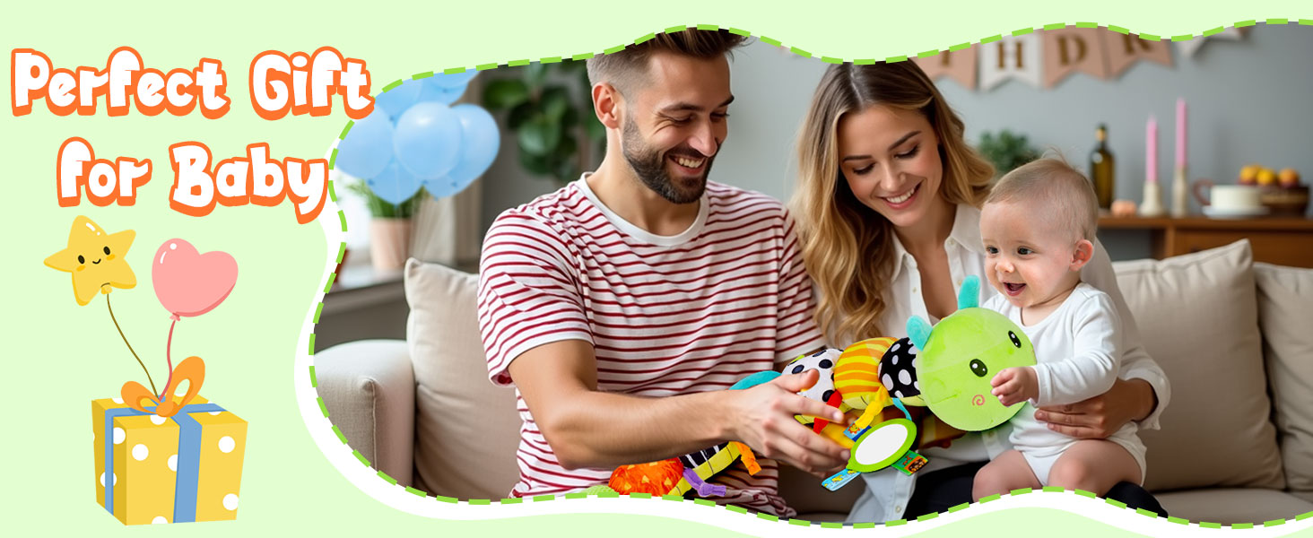 baby musical sensory caterpillar toys
