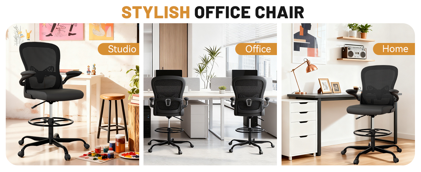 ergonomic drafting chair