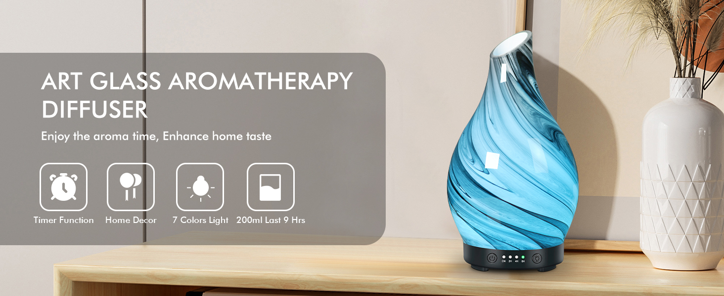 Essential Oil Diffuser 200ml-1