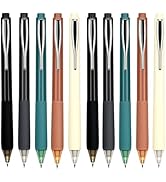 HZDIYAKE Gel Pens, 0.5mm Black Ink Office Pens, Fine Tip Smooth Writer Pen with Comfortable Grip,...