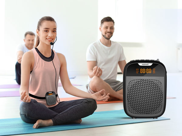 voice amplifier for yoga
