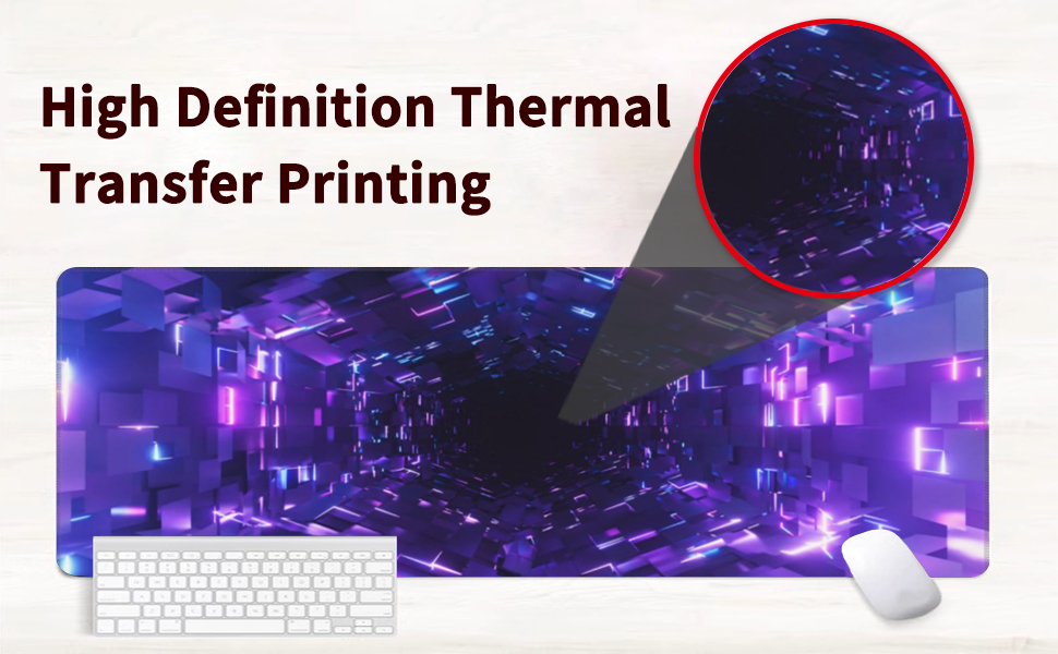 Large Mouse Pad Natural Rubber Non-Slip Desk Pad