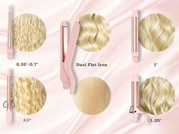 wand curling iron flat iron hair straightener