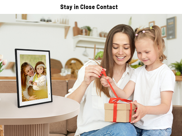 photo frame electronic digital picture frames load from phone