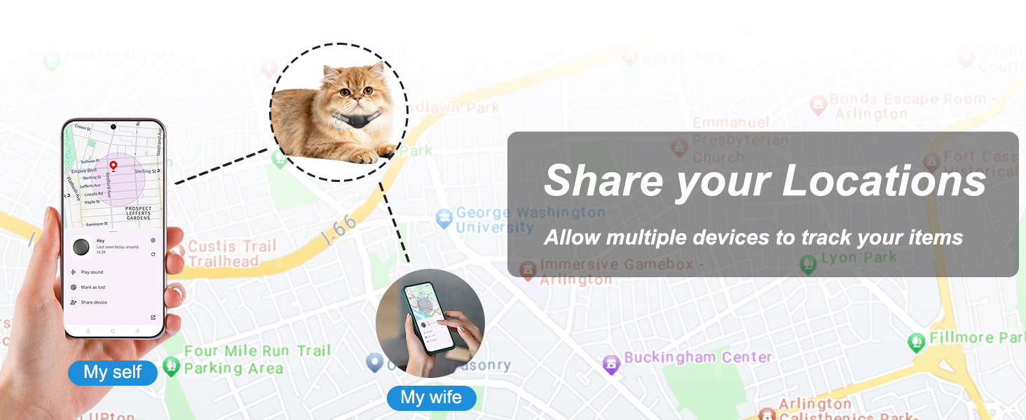 Share your Locations