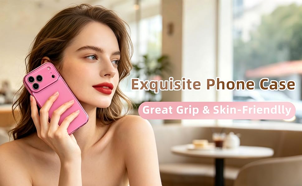 Solid Color Electroplated Frame with Crystal Camera Lens Protection Compatible with iPhone Case