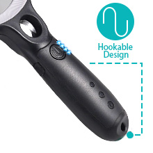magnifying glass with light handheld