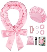 Gwabee Satin Heatless Curls Overnight Hair Curlers to Sleep In Hair Curler Rollers No Heat Hair W...