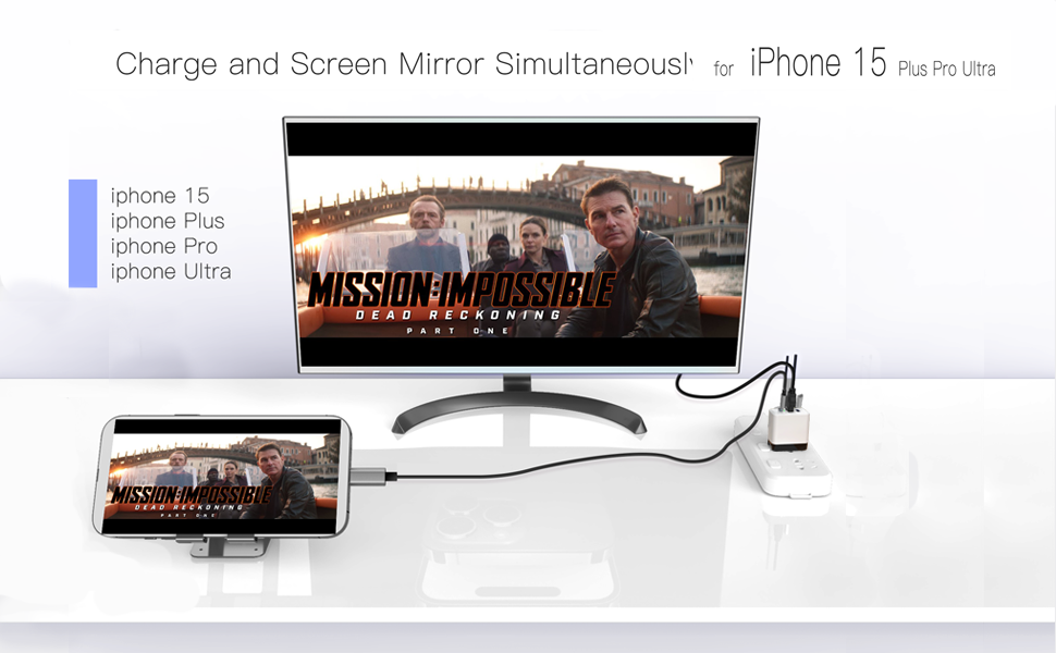 charger and screen for iphone 15