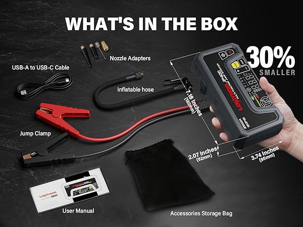 jump starter and tire inflator