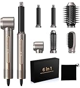 Hair Dryer Brush,Blow Dryer Brush with Attachments,110000 RPM Curly Twist 6 in 1 Air Style, Profe...
