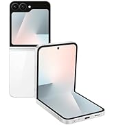 Samsung Galaxy Z Flip7 FE Cell Phone, 128GB AI Smartphone, Unlocked Android, Long Battery Life, 2...