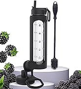termo horas marcadas pop transparente timer removable leakproof everyday style motivacional battle