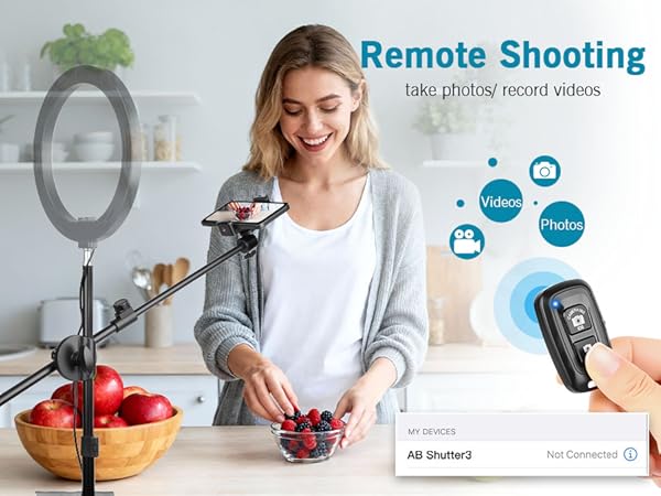 phone tripod with remote