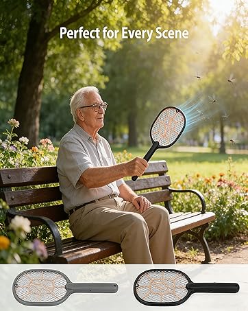2-Pack Electric Fly Swatter