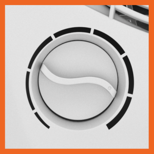 comfort zone portable space heater offers a temperature adjustment knob