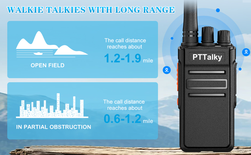 walkie talkies long range