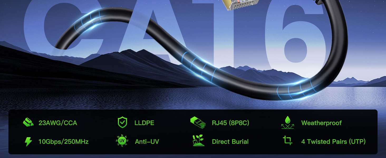 cat 6 ethernet cable